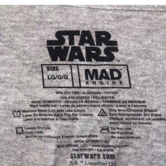 Brand new Star Wars Imperial March T-shirt. Size L - Picture 4 of 5